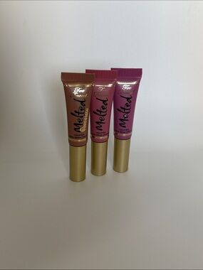 Too Faced Melted Liquified Long Wear Lipstick - fig, chihuahua, chocolate honey